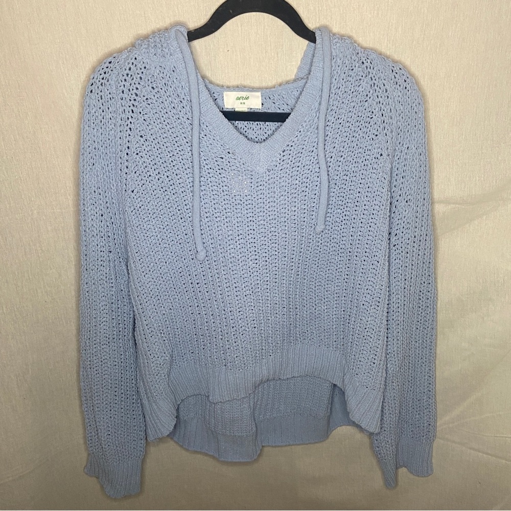 Aerie Cropped Chenille Hoodie